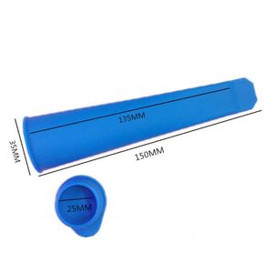 Food-Grade Silicone Popsicle Molds with Lids, DIY Handheld Ice Pop <b>Maker</b>, Creative Ice <b>Cream</b> and Frozen Dessert Mold - Product Image 2