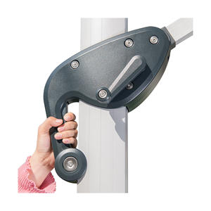 Sombrilla exterior sombrilla de jardín sombrilla de patio compensada a prueba de viento y bases sombrilla - Product Image 6