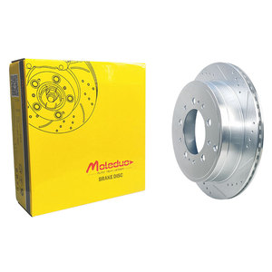 Rotores de disco de freno de eje delantero sólido para modelos de coche Toyota, Lexus, Honda, <span class=keywords><strong>CRV</strong></span>, Hyundai, 424310C010, 424310C011, 2017 - Product Image 1