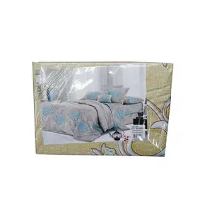 Clearance Cheap microfiber bedding set sheet stock bed sheet wholesale