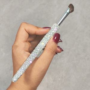 Brochas de Maquillaje al por Mayor con Mango de Plástico, Pelo Sintético y Diamantes, para Cejas, Contorno de Nariz y Delineador de Labios - Product Image 5