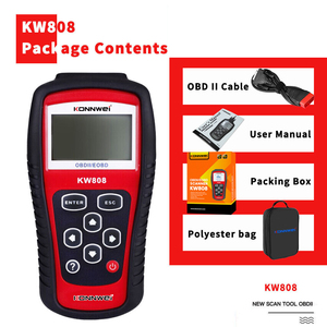 KONNWEI <span class=keywords><strong>KW808</strong></span> Scanner OBD2, Scanner de diagnostic automobile, Décodeur de codes de panne de voiture, Outil de diagnostic auto - Product Image 5