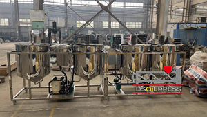 Nueva máquina de refinería de petróleo semiautomática de unidad pequeña con capacidad de 1500 kg/h para limpiar aceite de cocina - Product Image 5