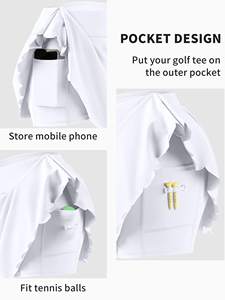 Damen-Tenniskleider 2-teiliges Set Tennis Fitnesskleid Miniküren Sportgewand Sportkleidung schnell trocknend - Product Image 4