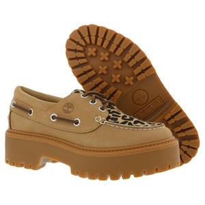 Scarpe Timberland Stone Street Boat Slip On Platform da Donna Beige Medio - Product Image 4