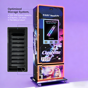 Máquina Expendedora de Cigarrillos Mini de Pared para Exportación, Pequeña, Inteligente, sin Personal, con Pago con Tarjeta de Crédito y Código QR, Metálica, SDK - Product Image 4