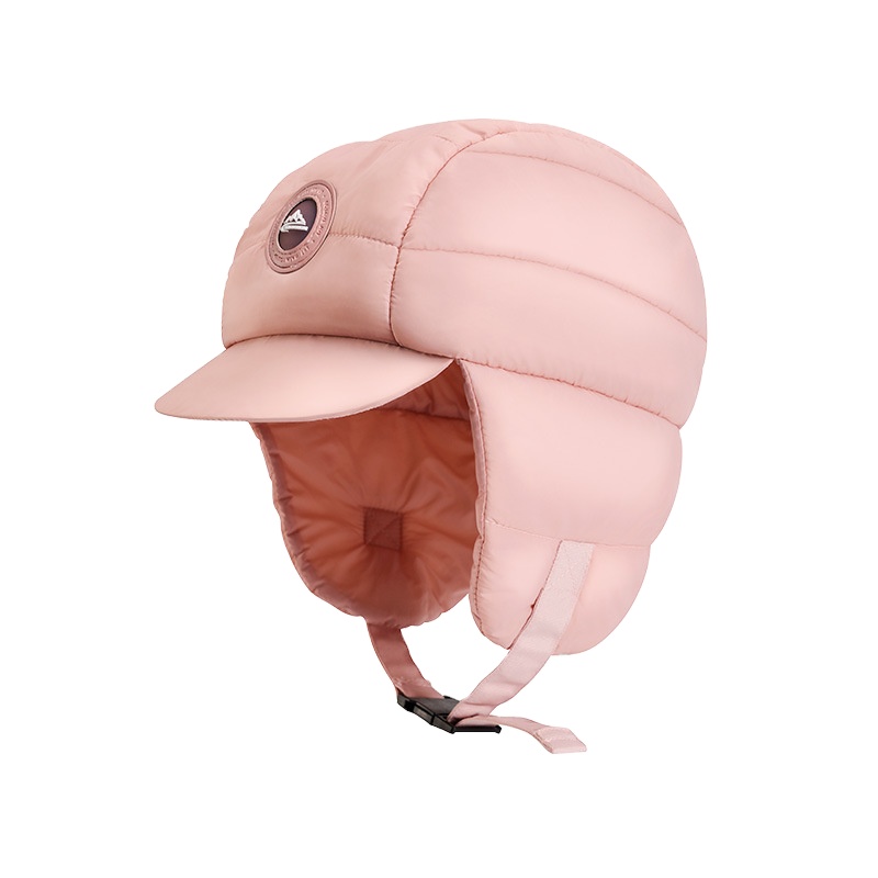 Winter Trooper Hat - Puffer Hat with Artificial Lamb Hair