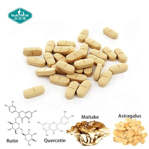 Nutrifirst özel etiket vitamini Quercetin Maitake mantar Astragalus Propolis özü bağışıklık için karmaşık tabletler - Product Image 3