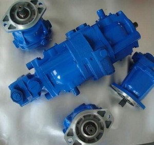 ปั๊มลูกสูบแกนหมุนแบบแผ่นสวอช TA1919, ปั๊มส่งกำลังคู่ - Product Image 1