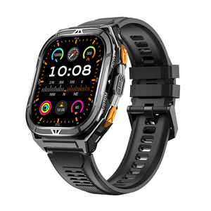 DSM11 Black X5 <b>GPS</b> <b>Smartwatch</b> SOS Function Multi band GNSS Positioning System Compass Altimeter 5ATM Water Men Smartwatches - Product Image 3