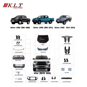 Kit de Conversión de Parachoques Delantero de Alta Calidad KLT para Hilux <span class=keywords><strong>Vigo</strong></span> 2004-2015, Actualización a Hilux Revo 2021 - Product Image 2