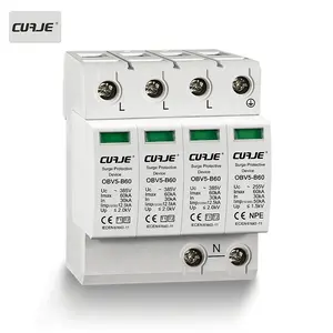 CE approved 60kA surge lightning arrestor,power surge protection SPD