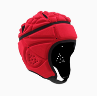 Casque de rugby souple avec rembourrage EVA, protection de la tête pour le football américain 7v7, casquette de scrum pour enfants, jeunes et adultes