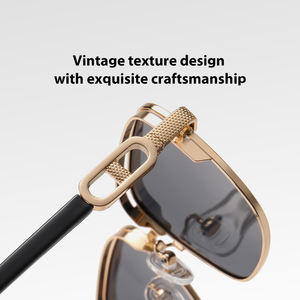 Gafas de Sol Metálicas de Montura Completa Polarizadas Verdes para Hombre con Protección UV, Visión Nocturna y Cambio de Color para Pesca y Conducción - Product Image 5