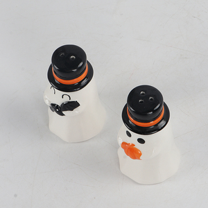 Juego de Salero y Pimentero de Cerámica con Forma de Fantasma de Halloween 2023, Se Aceptan Personalizaciones - Product Image 5