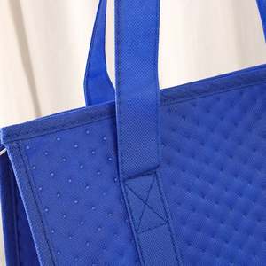 Sac isotherme réutilisable, portable, personnalisé, non tissé, pour le déjeuner, les pique-niques, la plage, le camping, pour les étudiants et le travail - Product Image 2