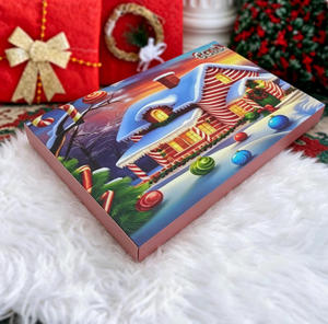 Calendrier de l'Avent de Noël, boîte à surprises vide, calendrier de compte à rebours, boîte cadeau <span class=keywords><strong>surprise</strong></span> avec 24 compartiments numérotés - Product Image 2