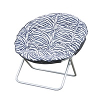 Salon intérieur Nouveau design de mobilier de salon Chaises lune pliantes de luxe pour adultes Couleur rembourrée bon marché Personnalisation