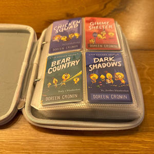 Étui rigide pour <span class=keywords><strong>cartes</strong></span> Eva pour <span class=keywords><strong>cartes</strong></span> <span class=keywords><strong>Yoto</strong></span> Mini <span class=keywords><strong>cartes</strong></span> Audiobbok avec fermeture éclair et 80 poches - Product Image 3