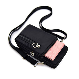 Borsa a Tracolla Personalizzata in Nylon <span class=keywords><strong>per</strong></span> Donna, <span class=keywords><strong>Borsetta</strong></span> Laterale <span class=keywords><strong>per</strong></span> Ragazze, Porta <span class=keywords><strong>Cellulare</strong></span> - Product Image 4