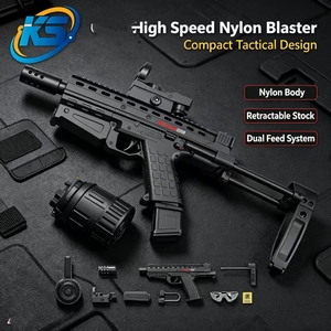 Pistola Elettrica Ricaricabile in Nylon HD con Proiettili <span class=keywords><strong>a</strong></span> Spruzzo per Età 8+ <span class=keywords><strong>Giocattolo</strong></span> Elettronico Unisex - Product Image 2