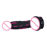 18cm Brauner PVC Flüssigsilikon Weicher 100% Wasserdichter Realistischer Dildo für Männer und Frauen