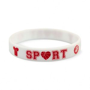 สายรัดข้อมือซิลิโคนสำหรับกีฬาบาสเกตบอล ของขวัญสำหรับงานปาร์ตี้บาสเกตบอล สายรัดข้อมือยางสำหรับกีฬา ของรางวัล ของตกแต่ง ของรางวัลสำหรับกิจกรรม - Product Image 6