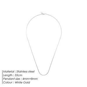 Chaîne de bijoux en acier inoxydable 316L personnalisée et unique, plaquée or 14k 18k PVD, chaîne pour homme, collier pour homme, chaîne en or pour homme - Product Image 6
