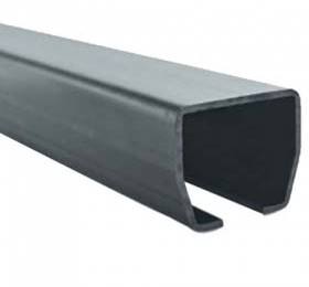 Kit de roue coulissante en plein air plaqué de zinc, rail et profil, robuste, en porte-à-faux - Product Image 4