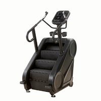 Escaladora Eléctrica Comercial, Simulador de Escaleras Motorizado, Stepper, Entrenador Cardiovascular para Gimnasio, Hotel, Equipo de Estudio de Fitness