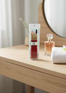 Set di pennelli per trucco Grenoibl, 5 pezzi, pelo sintetico, manico in plastica, ghiera rotonda per l'applicazione del trucco - Product Image 2