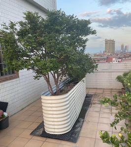 Jardinière surélevée Walson en acier galvanisé de bonne qualité, grande jardinière en acier pour l'extérieur - Product Image 5