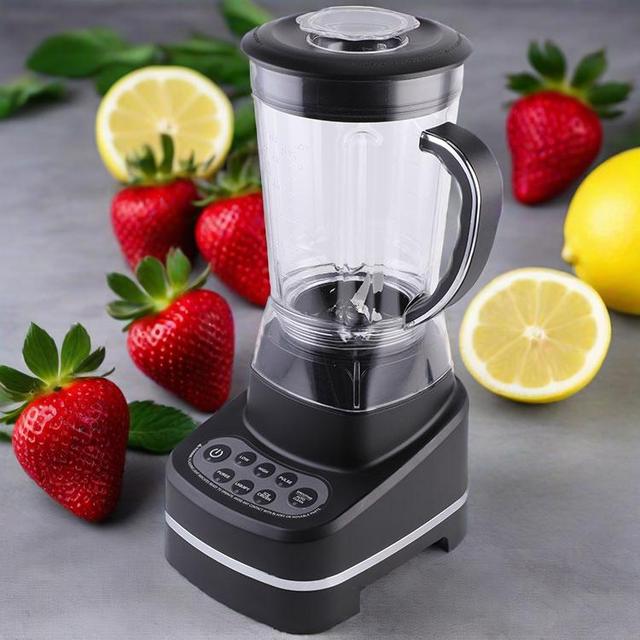 700 Watt Variable Speed Commercial Blender Stainless Steel Container 1.5L Capacity Touchpad Control Heavy Duty for Kitchen Use