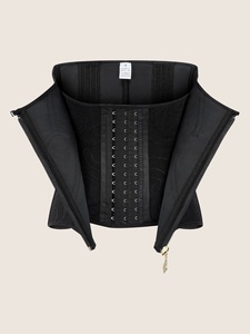Body gainant amincissant et respirant pour <span class=keywords><strong>femme</strong></span>, avec soutien dorsal et contrôle ferme, en maille tricotée confortable, direct usine Foshan, OEM - Product Image 4