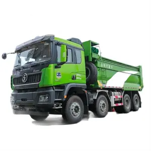 Shaanxi mobil truk berat ekspor hot second mobil baru Delong X5000 0 km 550hp 8X4 371hp 8.6m dump truck
