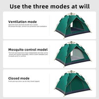 Tente Dôme Pop-Up, Tente de Voyage Rapide, Équipement de Camping en Plein Air, Accessoires de Camping, Tente de Camping Automatique