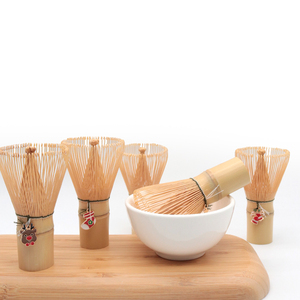 Fouet à matcha en bambou japonais éco-responsable de haute qualité EsticK, logo personnalisé, plusieurs tailles de dents, pour usage domestique et en restaurant - Product Image 2