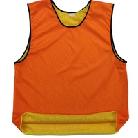 Camisetas de Fútbol Reversibles de Doble Cara, 100% Poliéster, para Adultos, Entrenamiento, Color Personalizado, Talla Personalizada, Unisex