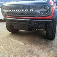 Nouveau pare-chocs avant en acier au carbone avec protection anti-sable, installation non destructive, accessoires de modification automobile pour Bronco 2021-2026
