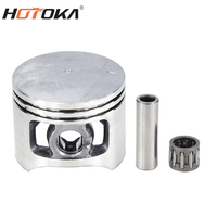 Kit cylindre de tronçonneuse HOTOKA 45cc/52cc/58cc comprenant piston + anneau + cercle + joint pièces de rechange de scie à chaîne à essence cylindre pour 5200