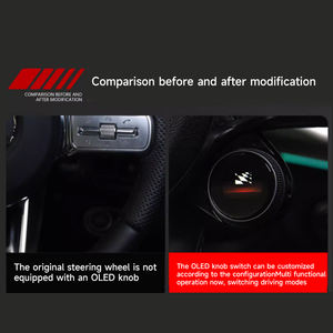 Convient pour Mercedes-Benz Volant OLED Bouton de modification de voiture Accessoires de mise à niveau C217 W211 S63 C63 GLA45 C43 SLC <span class=keywords><strong>AMG</strong></span> G63 - Product Image 6