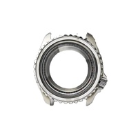 Kit Cassa Orologio 42mm con Inserto Ghiera, Posizione Corona 3.8, Bracciale a 5 Maglie, Parti Modifica Orologio Meccanico per Movimento NH35/NH36