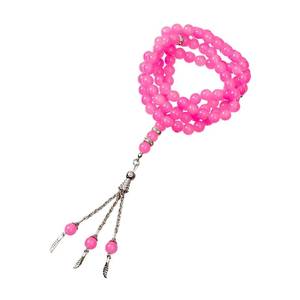 Nuevo diseño de tasbeeh, cuentas de oración de 99 cuentas de 8 mm, accesorios islámicos musulmanes, ágata de color sólido. - Product Image 1