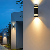 Moderne Carré Ip65 Étanche Extérieur Extérieur Applique Murale Lampe Led Appliques Murales Extérieur Applique Murale pour La Maison Jardin