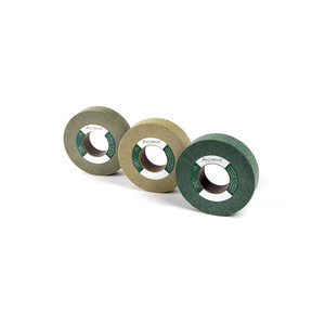 Roues à lamelles non tissées en résine d'oxyde d'aluminium durable personnalisées italiennes Offre Spéciale de dureté moyenne outils abrasifs de support OEM - Product Image 1