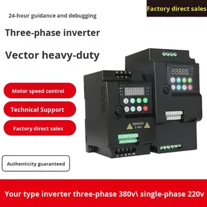 Variateur de vitesse à prix réduit <span class=keywords><strong>VF</strong></span> 0-50/60Hz VFD 50Hz/60Hz 220V-380V Triphasé pour compresseurs et moteurs - Product Image 6