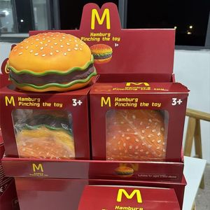 Juguete Squishy Gigante <span class=keywords><strong>de</strong></span> Comida Rápida: <span class=keywords><strong>Hamburguesa</strong></span>, Fruta, Caramelo, Donut, Cerebro, Capibara, Suave y Aprietable, Vegetales - Product Image 3
