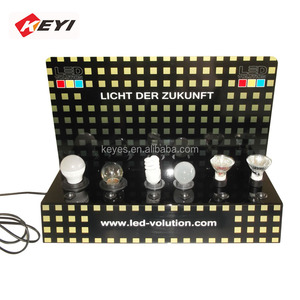 Tùy chỉnh màu sắc in ấn LED chiếu sáng bóng đèn Acrylic Hộp hiển thị E27 E14 Acrylic Bóng đèn Tester - Product Image 5