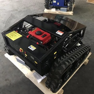 Tondeuse robot agricole IA de haute qualité, télécommandée, sur chenilles, pour la coupe de l'herbe, avec moteur, garantie 1 an Hhst - Product Image 1