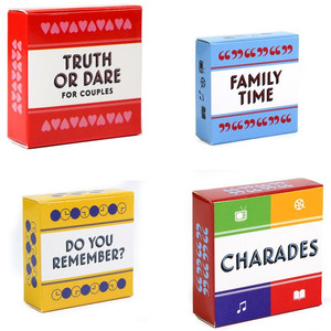 Juego de cartas para tiempo en familia, caja de papel, juego de mesa de entretenimiento para jóvenes de 15 a 35 años - Product Image 5